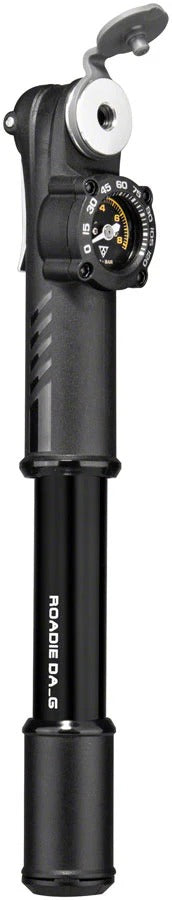 Mini Bomba Topeak Road DA G con manometro- 120psi, para Valvula Presta