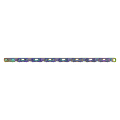 Cadena SRAM RED Flattop  - 12/13-Velocidades, 126 Links, Flattop, PowerLock, Rainbow