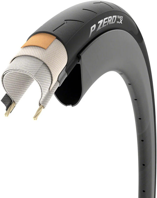 Llanta Tubeless Pirelli P ZERO Race X  - 700 x 30, Folding, TechWall+, SmartEvo