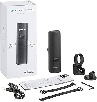 Luz delantera Olight RN 1500 , 1500 Lumemes, proteccion contra el agua IPX7