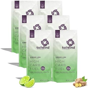 Drinkmix High Carb Tailwind,  Ginger Lime - Sobre