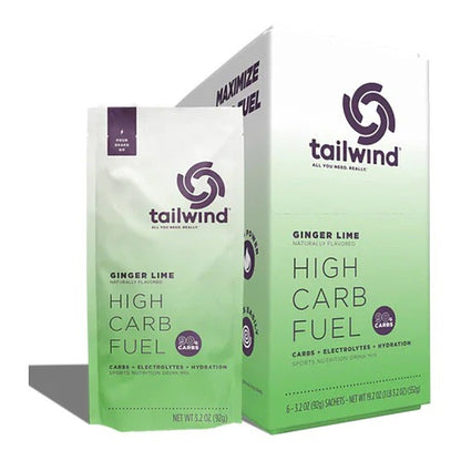 Drinkmix High Carb Tailwind,  Ginger Lime - Sobre