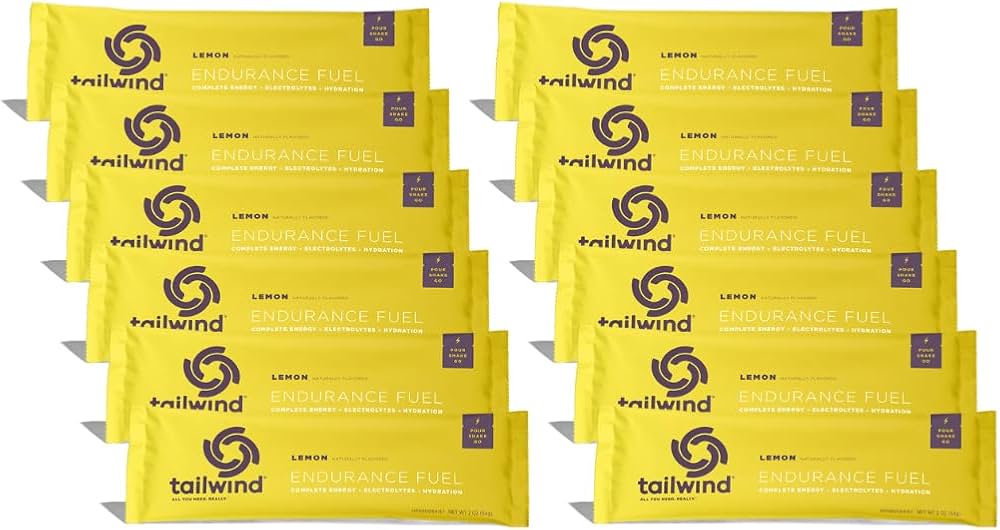 Drinkmix Tailwind Endurance Fuel, Lemon - Sobre de 50gr de carbohidrato y electrolitos