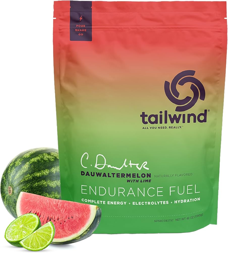 Drinkmix Tailwind Nutrition Endurance Fuel Dauwaltermelon - Bolsa de 50