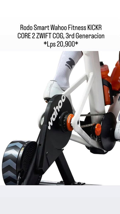 Rodo Smart Wahoo Fitness KICKR CORE 2 ZWIFT COG, 3rd Generacion